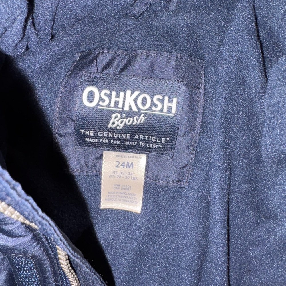 OshKosh B'gosh Deep Blue Outerwear